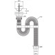 Гофросифон VIRPlast 312 1-1/4х40/50 мм