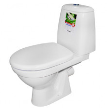 Унитаз-компакт ROSA ПРЕМЬЕР ЛЮКС, микролифт, цвет белый
