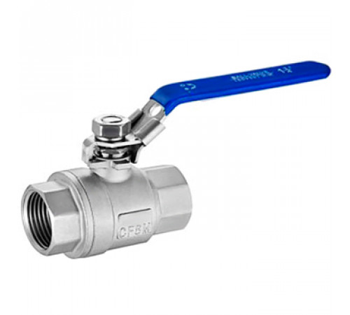 Шаровой кран AISI 304 SM-SB1005 1 FF с фиксатором (нержавейка)