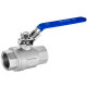 Шаровой кран AISI 304 SM-SB1005 1 FF с фиксатором (нержавейка)