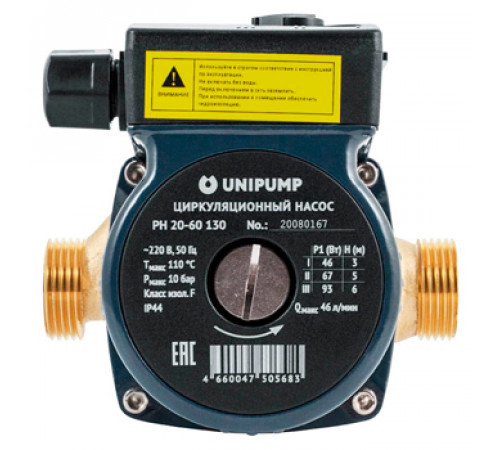 Насос циркуляционный UNIPUMP PН 20-60 (L=130 мм)
