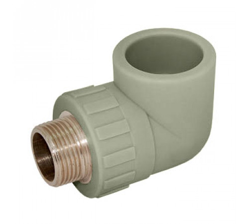 Угол полипропиленовый ST L20M4 20 - 3/4 M (серый)