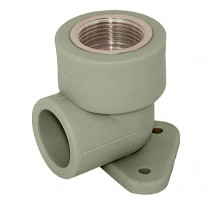 Угол полипропиленовый ST W25F3 25 - 1/2 F настенный (серый)