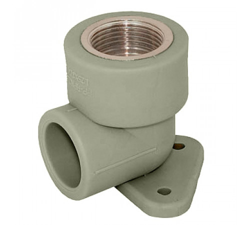 Угол полипропиленовый ST W25F3 25 - 1/2 F настенный (серый)
