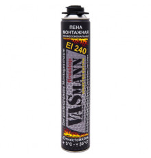 Пена монтажная огнестойкая VASmann firestop профессиональная (920 г)