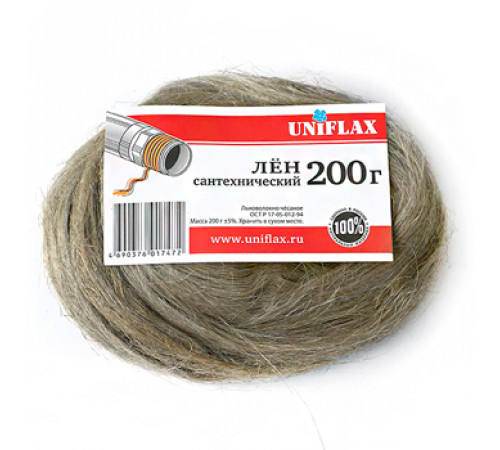 Сантехнический лён UNIFLAX (200 г)