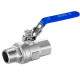 Шаровой кран AISI 304 SM-SB1103 1/2 FM с фиксатором (нержавейка)