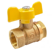 Газовый кран VALFEX 3/4 FF бабочка
