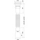Гофросифон АНИ G106 1-1/2х40/50 мм