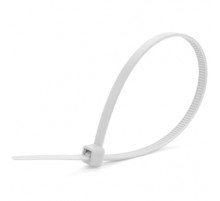 Стяжки пластиковые нейлоновые SM-CT1310W 3.0 мм х 100 мм (белые, 100 штук)