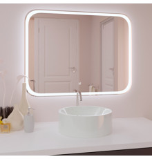 Зеркало МИЛАНИЯ ЗАТМЕНИЕ с LED подсветкой (800х600 мм)