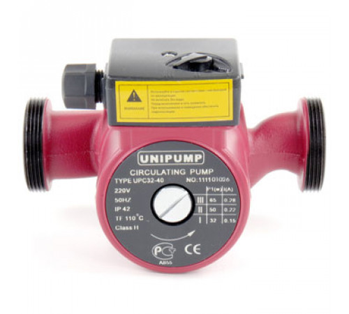 Насос циркуляционный UNIPUMP UPС 32-40 (L=180 мм)
