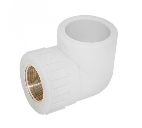Угол полипропиленовый ST W - L20F4 20 - 3/4 F (белый)