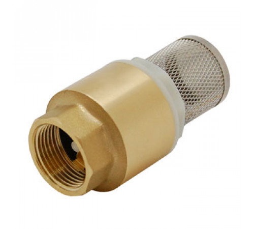 Обратный клапан с сеткой SM-02605 1 F (сердечник пластик)