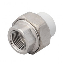 Муфта разъемная полипропиленовая W - U20ECF3 20х1/2 F евроконус (муфта)