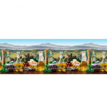 Фартук для кухни ГРЕЦИЯ (600х3000 мм) ABS-пластик