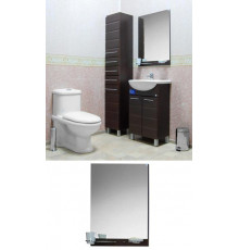 Зеркало в ванную комнату ОРИО "Фокус" 4445-42 венге