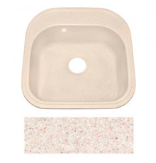 Мойка для кухни искусственный камень FОSТО 48-49 (800 замороженный персик)