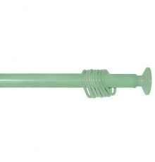 Карниз для ванной раздвижной (120-220) цвет зеленый