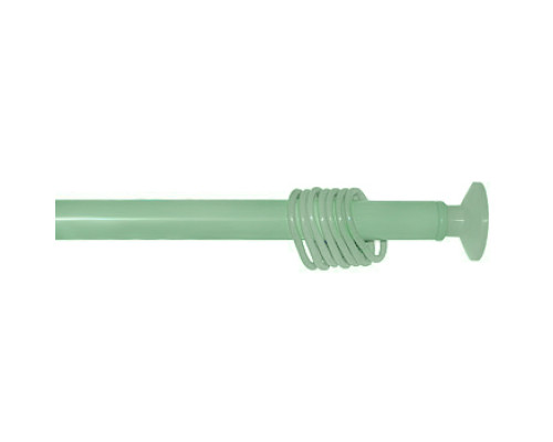 Карниз для ванной раздвижной (120-220) цвет зеленый