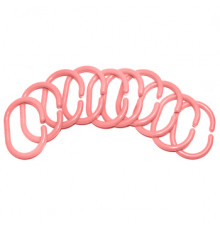 Комплект колец для штор ST AC09003 цвет розовый (набор 10 шт.)