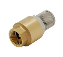 Обратный клапан с сеткой SM-02604 3/4" F (сердечник пластик)