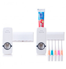Автоматический дозатор пасты с подставкой для зубных щеток SM-CX1001/W