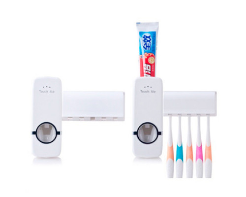 Автоматический дозатор пасты с подставкой для зубных щеток SM-CX1001/W