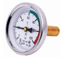 Термометр МЕТЕР Дк80 1/2" осевой горизонтальный (L=40мм)