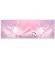 Экран под ванну ПВХ МетаКам Премиум А 168 см цвет розовый