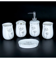 Комплект для ванной ST YU003-5 керамический