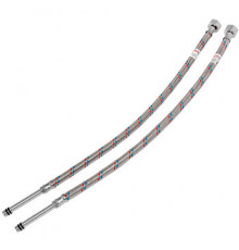 Подводка для подключения смесителя ST BASIC N45L-L 1/2хМ10 45 см (2 шт.) удлиненный фитинг