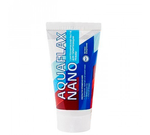 Паста сантехническая для уплотнения резьбы AQUAFLAX NANO (30 г)