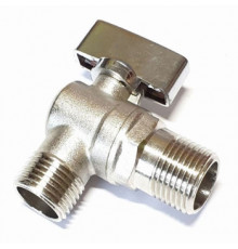 Шаровой кран угловой SAS SM-LX3133 1/2 - 1/2 MM