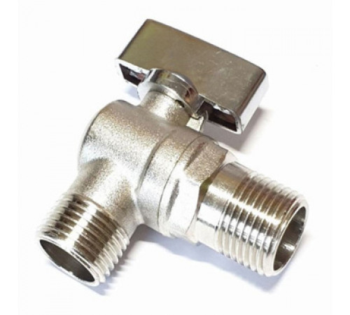 Шаровой кран угловой SAS SM-LX3133 1/2 - 1/2 MM