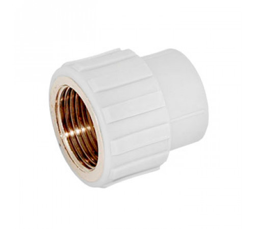 Переходник полипропиленовый W - S25F5 25-1 F (белый)
