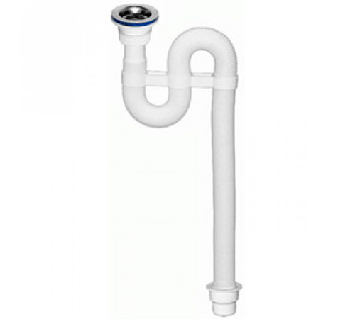 Гофросифон VIRPlast ЭЛИТ 631 1-1/2х40/50 мм