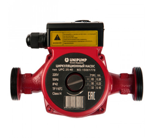 Насос циркуляционный UNIPUMP UPС 25-40 (L=130 мм)