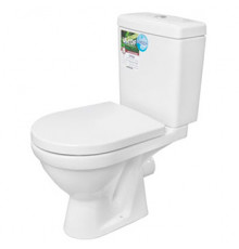 Унитаз-компакт ROSA НЕРО, микролифт, цвет белый