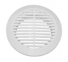 Вентиляционная решетка 12РКФ с фланцем диаметр 120 мм