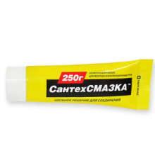 Силиконовая смазка СантехСмазка (250 г) для труб ПВХ