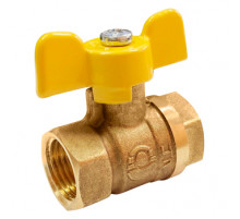 Газовый кран VALFEX 1/2 FF бабочка