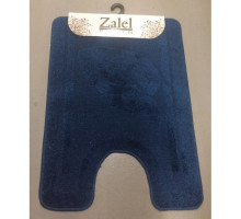 Коврик для туалета "Zalel" 50х80см синий